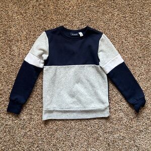 Children’s Place Boys Colorblock Premium Fleece Sweatshirt - Blue